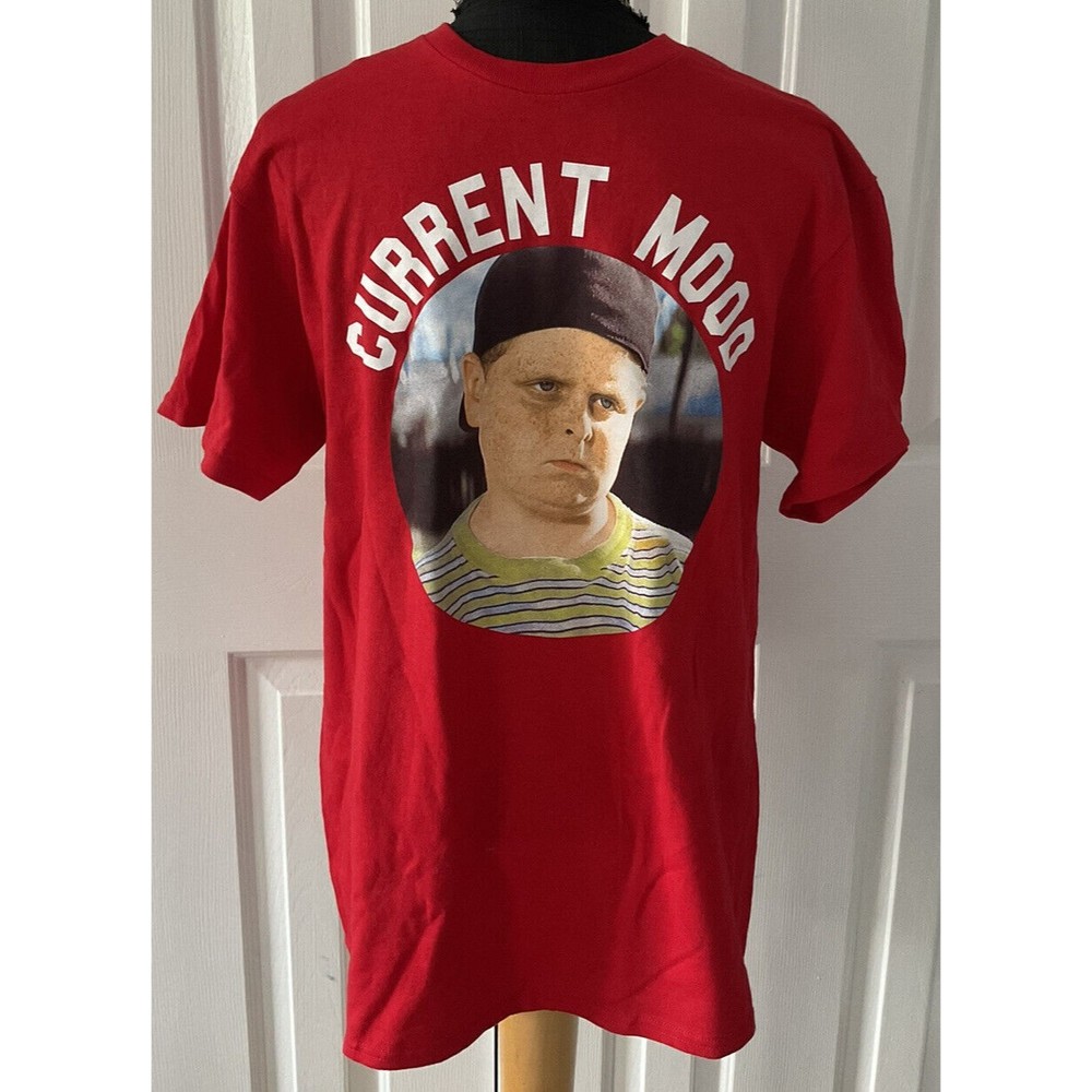 The Sandlot “Current Mood” Red T-shirt Size Medium New With Tags.